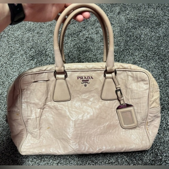 Prada Handbags - Prada vintage leather handbag